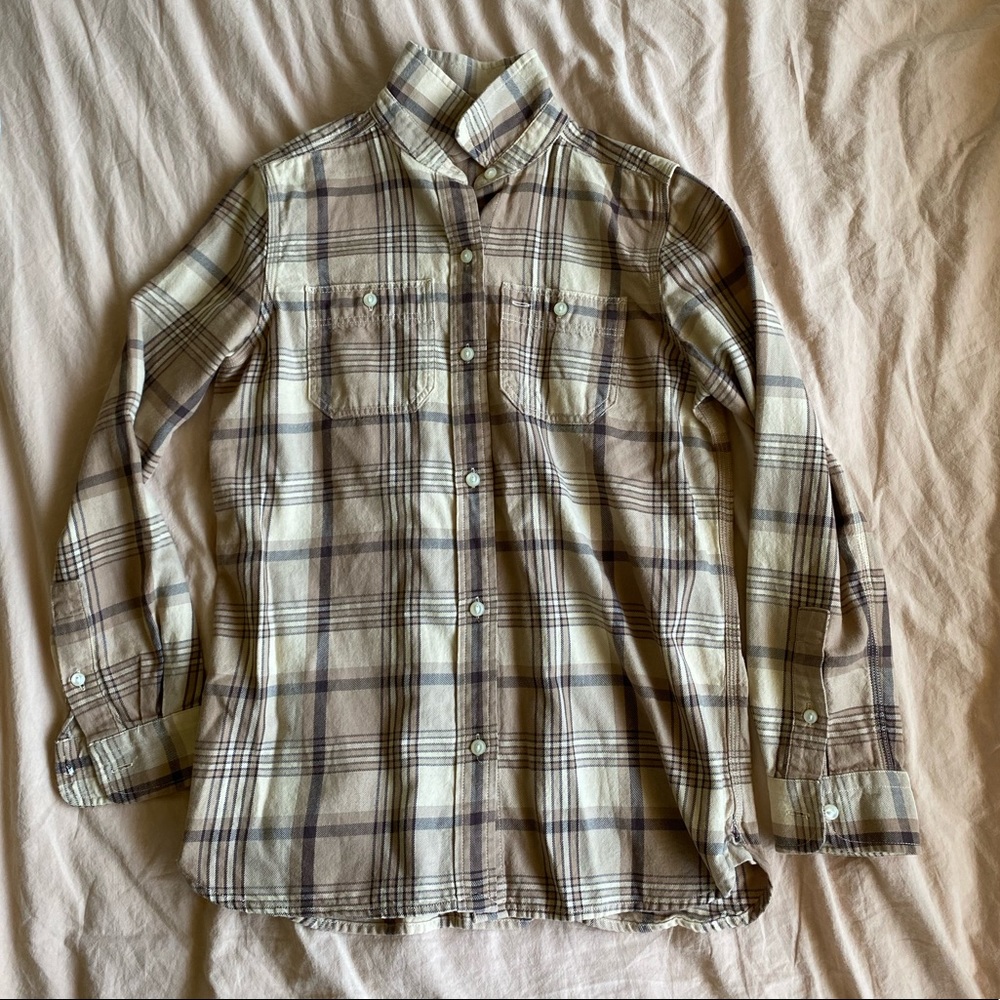 RALPH LAUREN BUTTON DOWN SHIRT (PETITE)